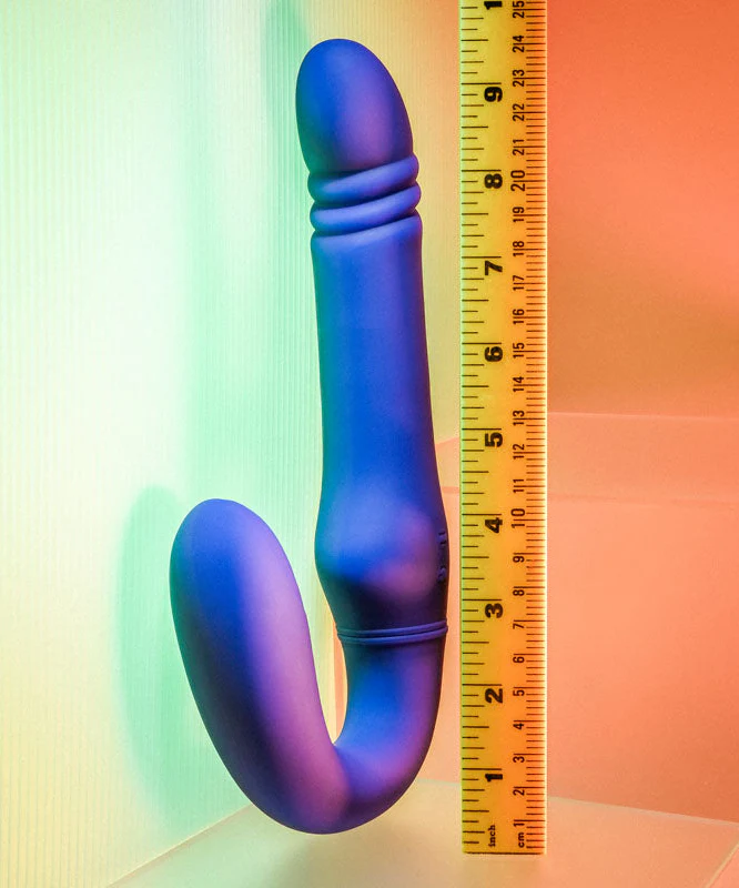 Adam & Eve Eve's Ultimate Thrusting Strapless Strap-On - Image 3