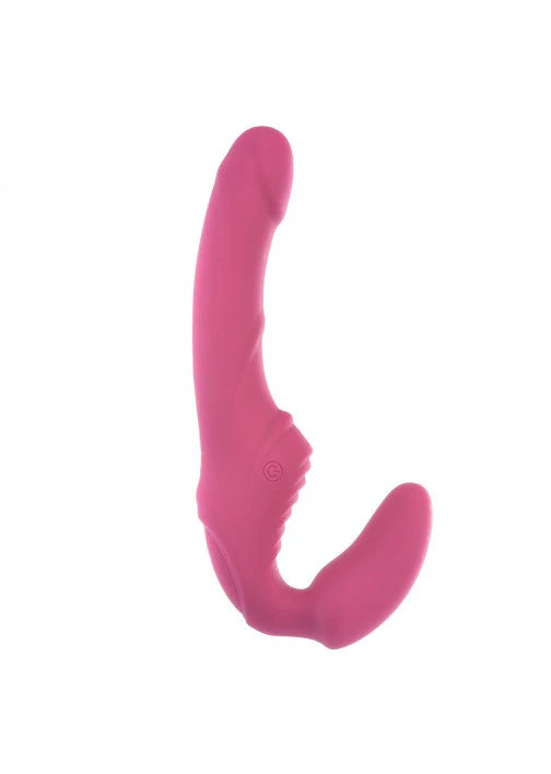 Adam & Eve Vibrating Strapless Strap On - Image 3