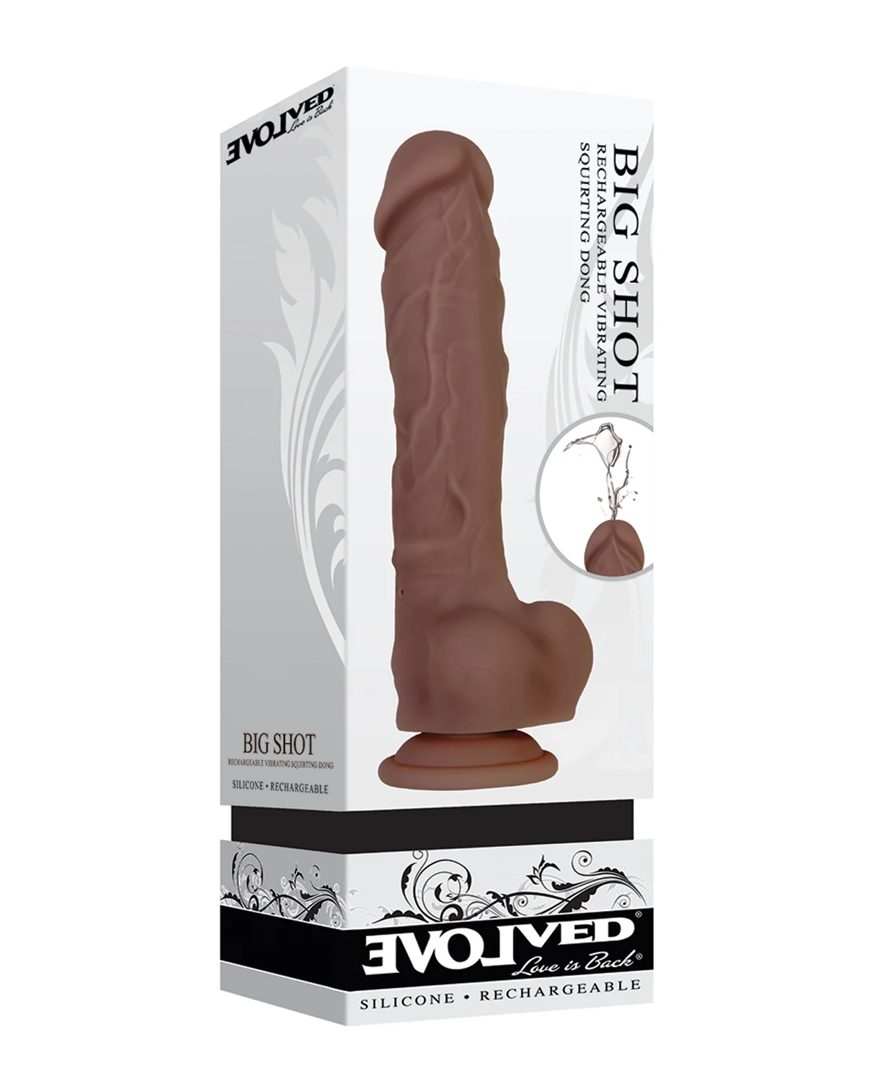 Evolved Big Shot Squirting Dong Dark
