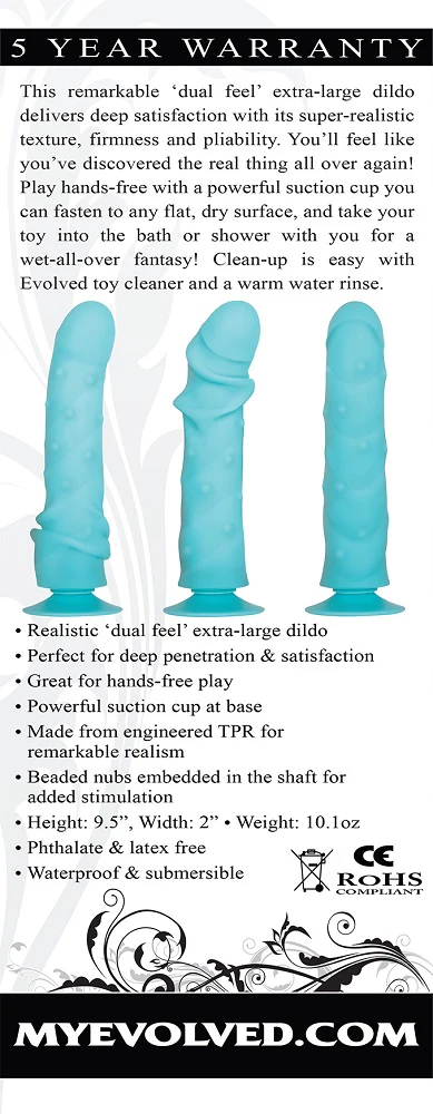 Evolved Love Large Beaded Dildo - Image 8