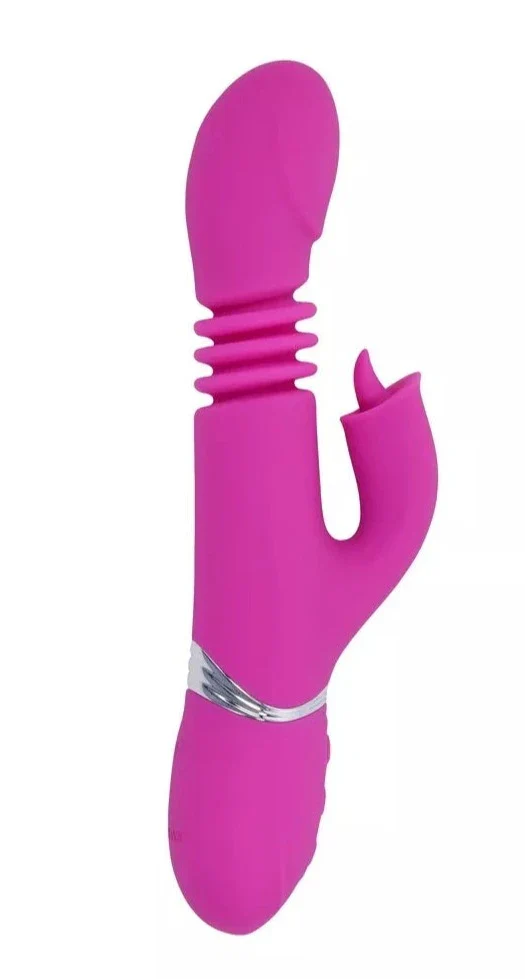 Evolved Pink Dragon Thrusting Rabbit Vibrator - Image 2