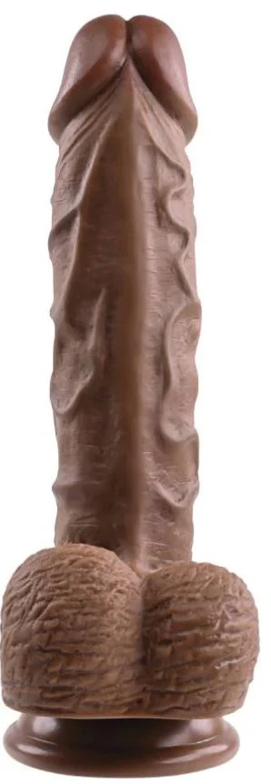 Evolved Realistic Dildo 8" Dark - Image 2