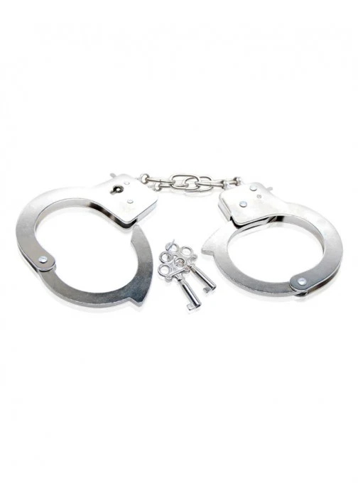 Fetish Fantasy Beginners Metal Cuffs - Image 2