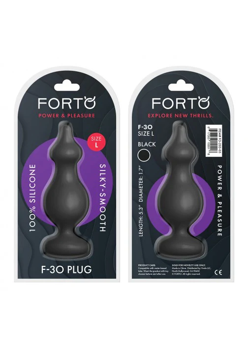 Forto F-30 Plug Black Large - Image 4