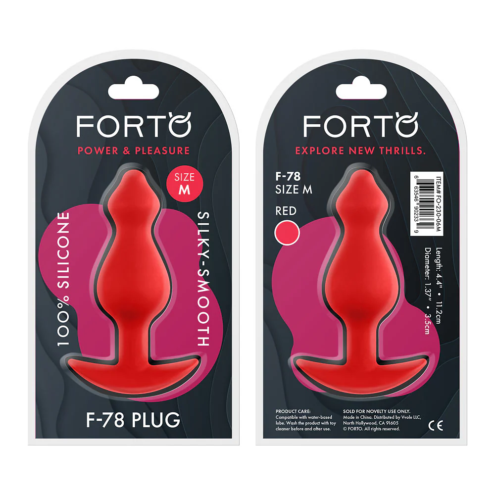 Forto F-78 Plug Red Medium
