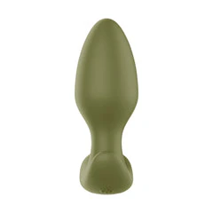 Forto Vibrating Anal Plug Green - Image 3