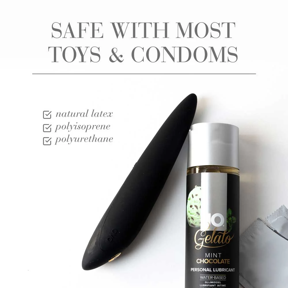 JO Gelato Mint Chocolate Flavoured Lube 30ml - Image 3
