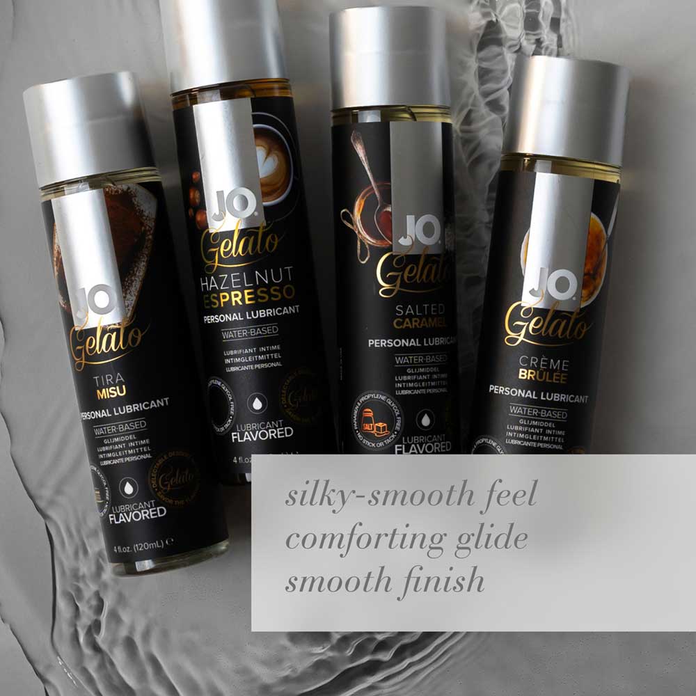JO Gelato Salted Caramel Flavoured Lube 30ml - Image 4