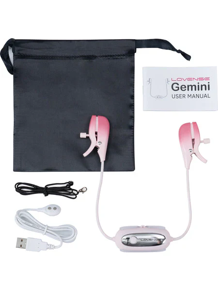 Lovense Gemini App Controlled Vibrating Nipple Clamps - Image 5