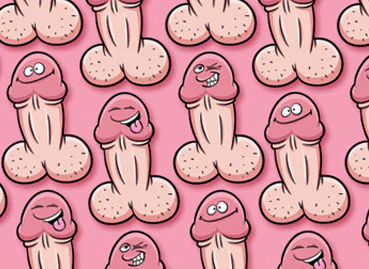 Gift Wrap Pink Penis