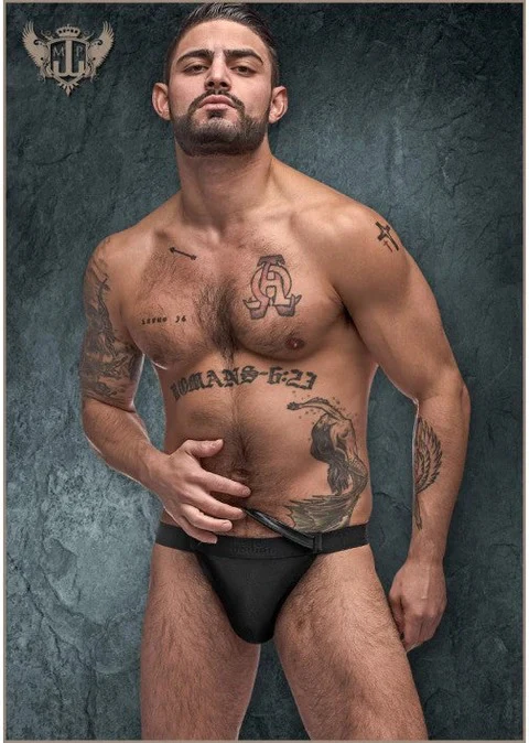 Male Power Grip & Rip Rip Off Bikini Black L - 495258 - Image 2