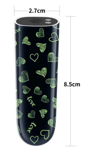 Lovetoy Massager Bullet Heart 221 - Image 2