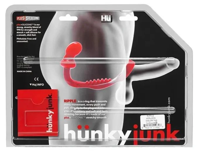 Hunky Junk - Huj Ripple Butt Plug/Cock Ring - Image 3