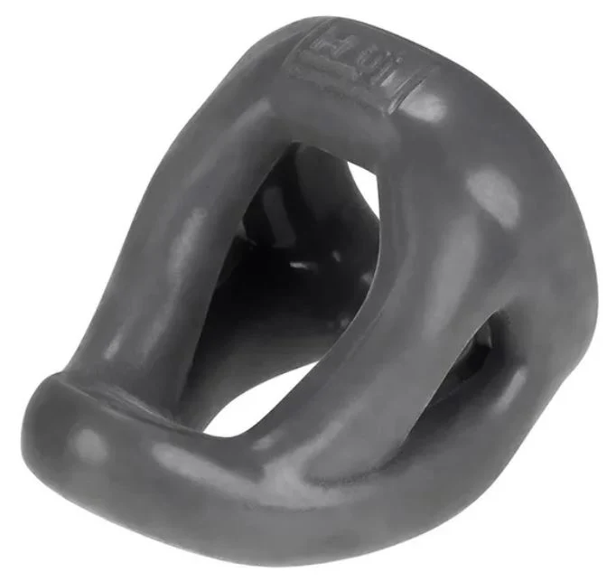 Hunky Junk Huj Slingshot Cock & Ball Ring Grey - Image 2