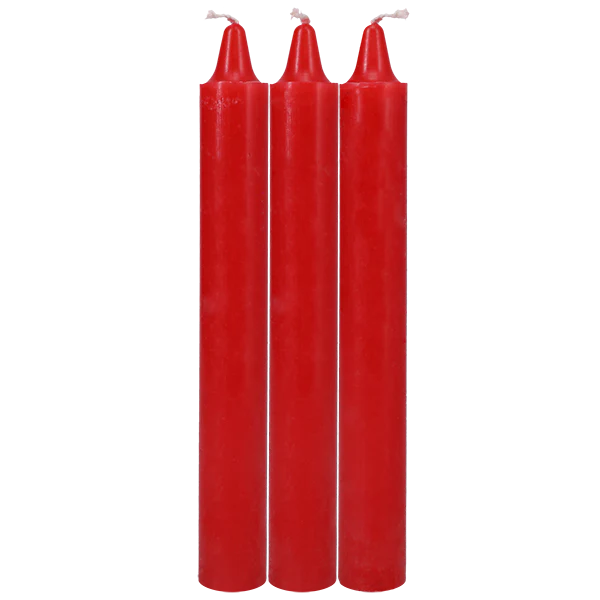 Doc Johnson Japanese Drip Candles - Red - Image 2