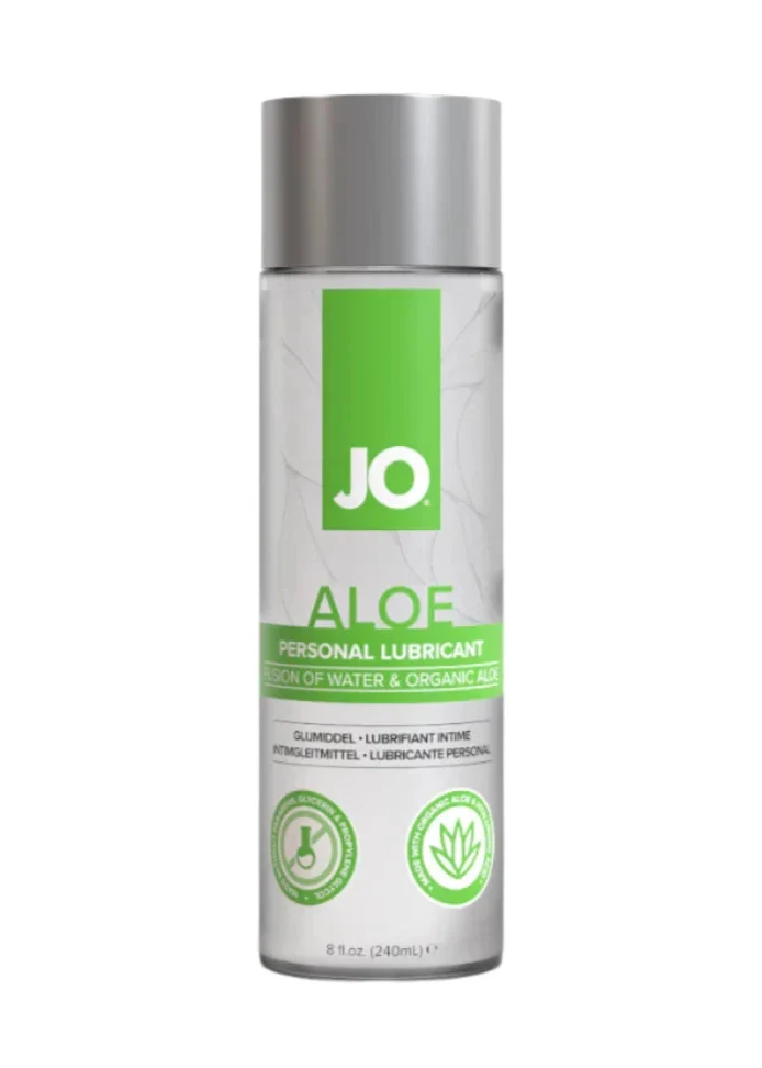 JO Aloe Waterbased Lube 240ml - Image 2