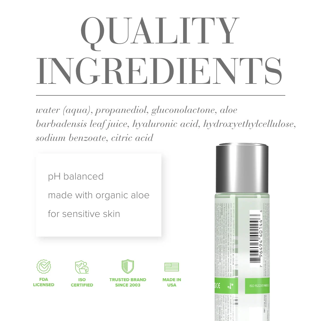 JO Aloe Waterbased Lube 240ml - Image 6