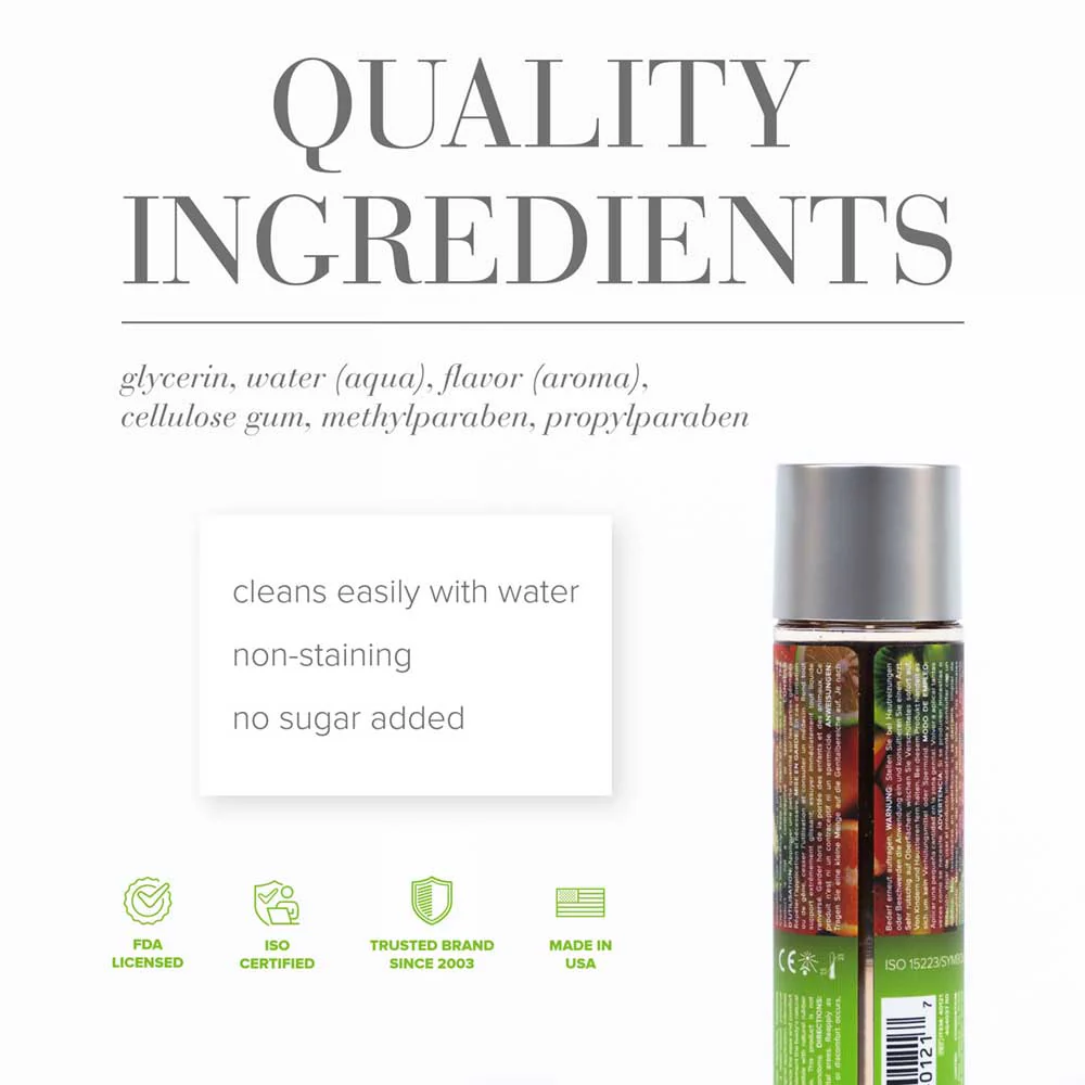 JO H2O Flavors Lube Tropical Passion 120ml - Image 2