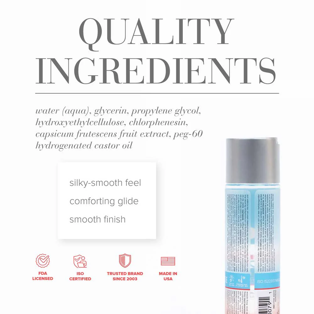 JO H2O Warming Lube 120ml - Image 2