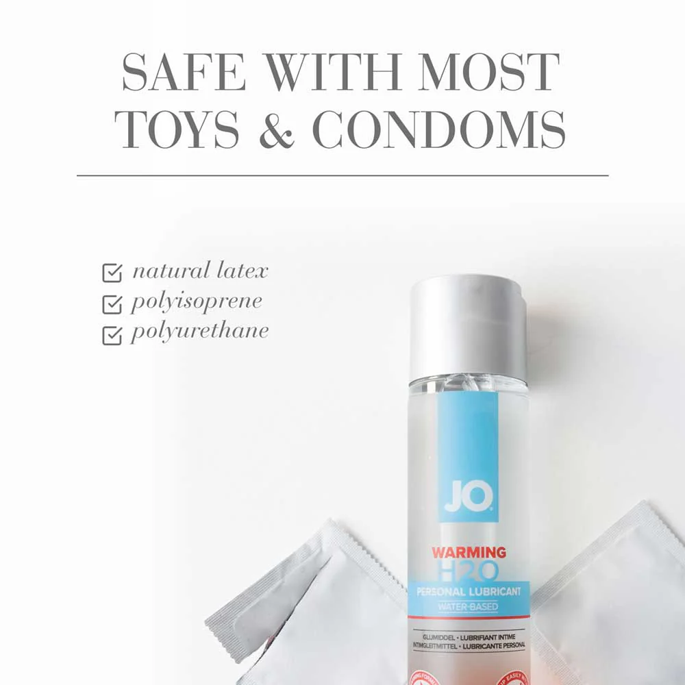 JO H2O Warming Lube 120ml - Image 3