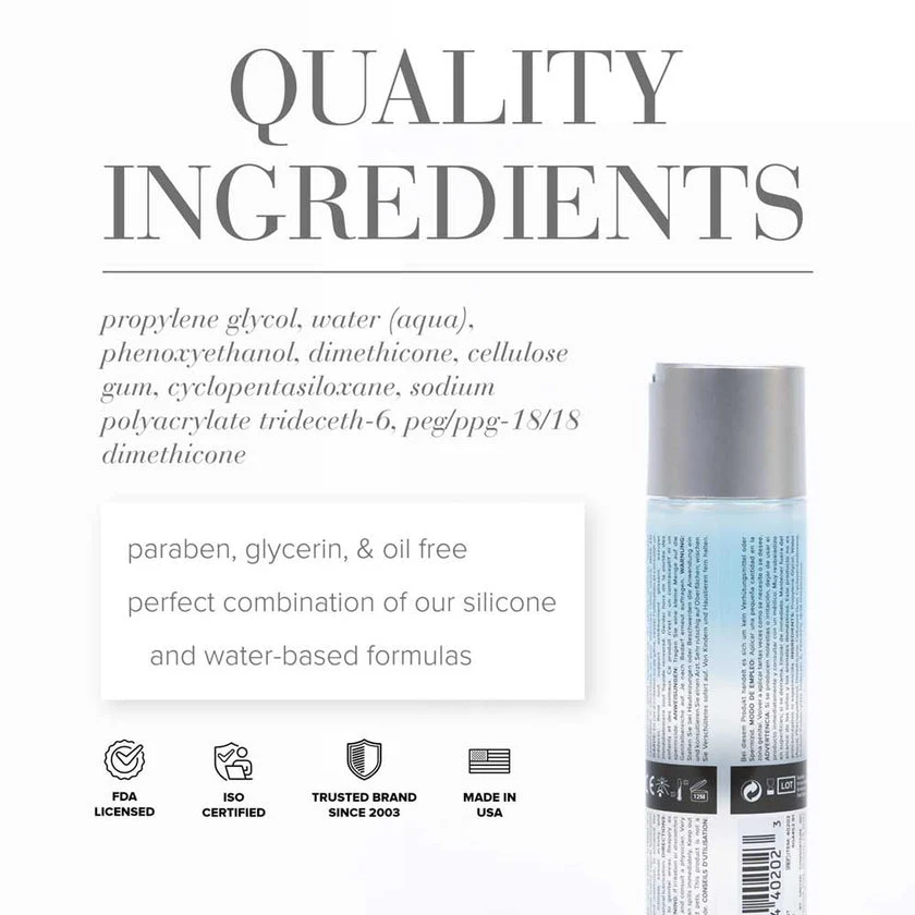 JO Hybrid Lube 5ml - Image 2