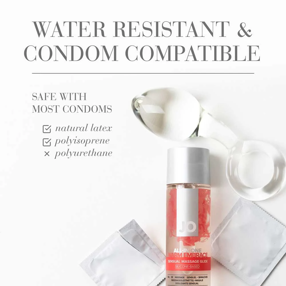JO Sensual Massage Glide Warming 120ml - Image 3