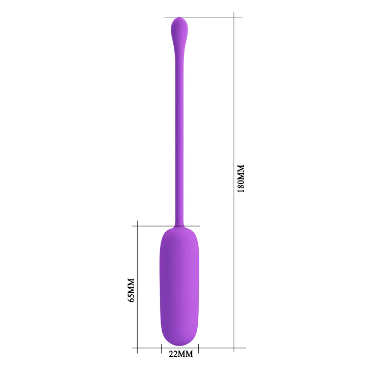 Pretty Love Joyce Vibrating Love Egg Purple 665 - Image 6