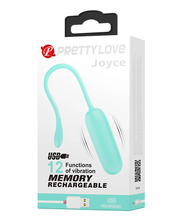 Pretty Love Joyce Vibrating Love Egg Mint 665