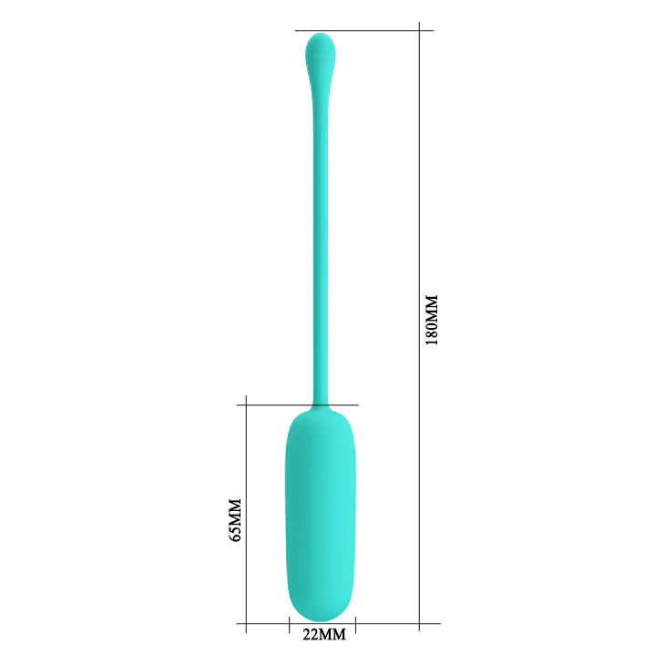 Pretty Love Joyce Vibrating Love Egg Mint 665 - Image 6