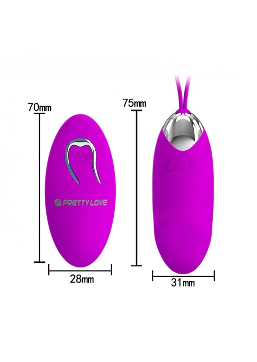 Pretty Love Julia Vibrating Love Egg 362W-4 - Image 6