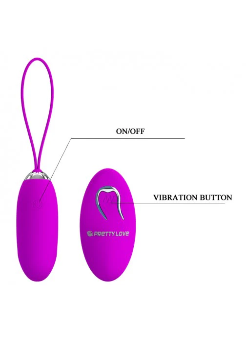 Pretty Love Julia Vibrating Love Egg 362W-4 - Image 8