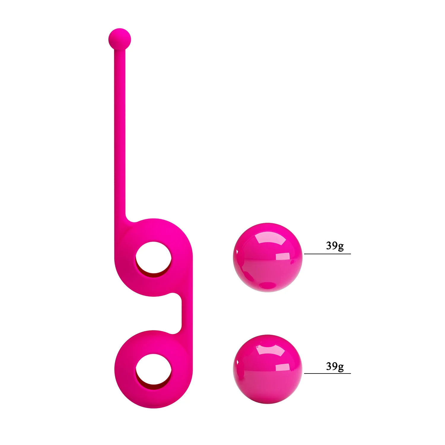 Pretty Love Kegel Balls Pink BI-014493 - Image 3