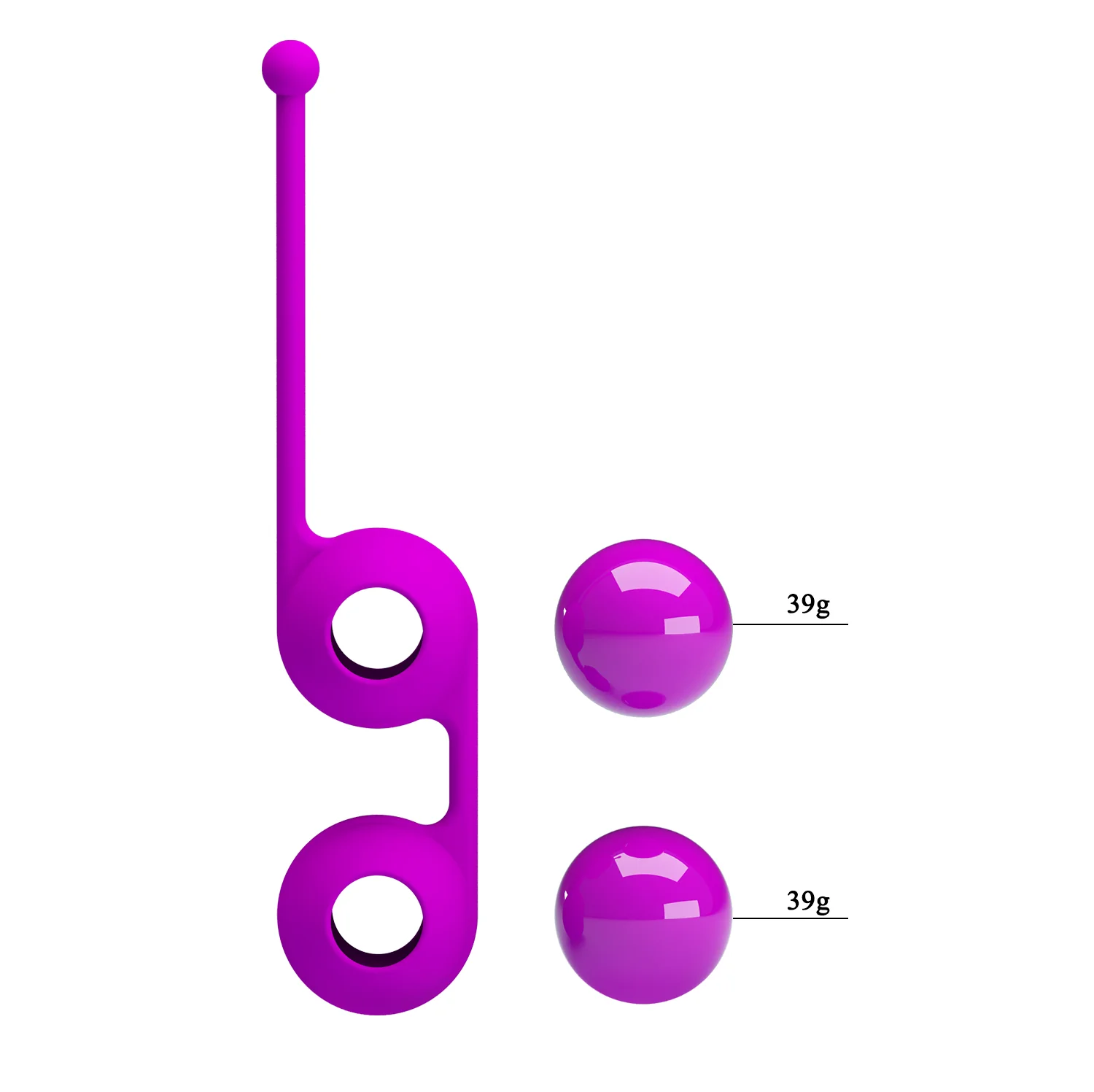 Pretty Love Kegel Balls III Purp BI-014493-2 - Image 3