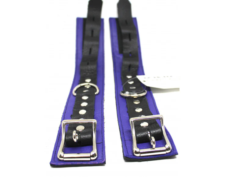 Kinkx Soft Cuffs 12 Ankle Cuffs Purple - Image 4