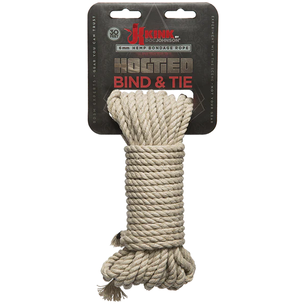 Kkink Hemp Bind and Tie Rope Natural 9m