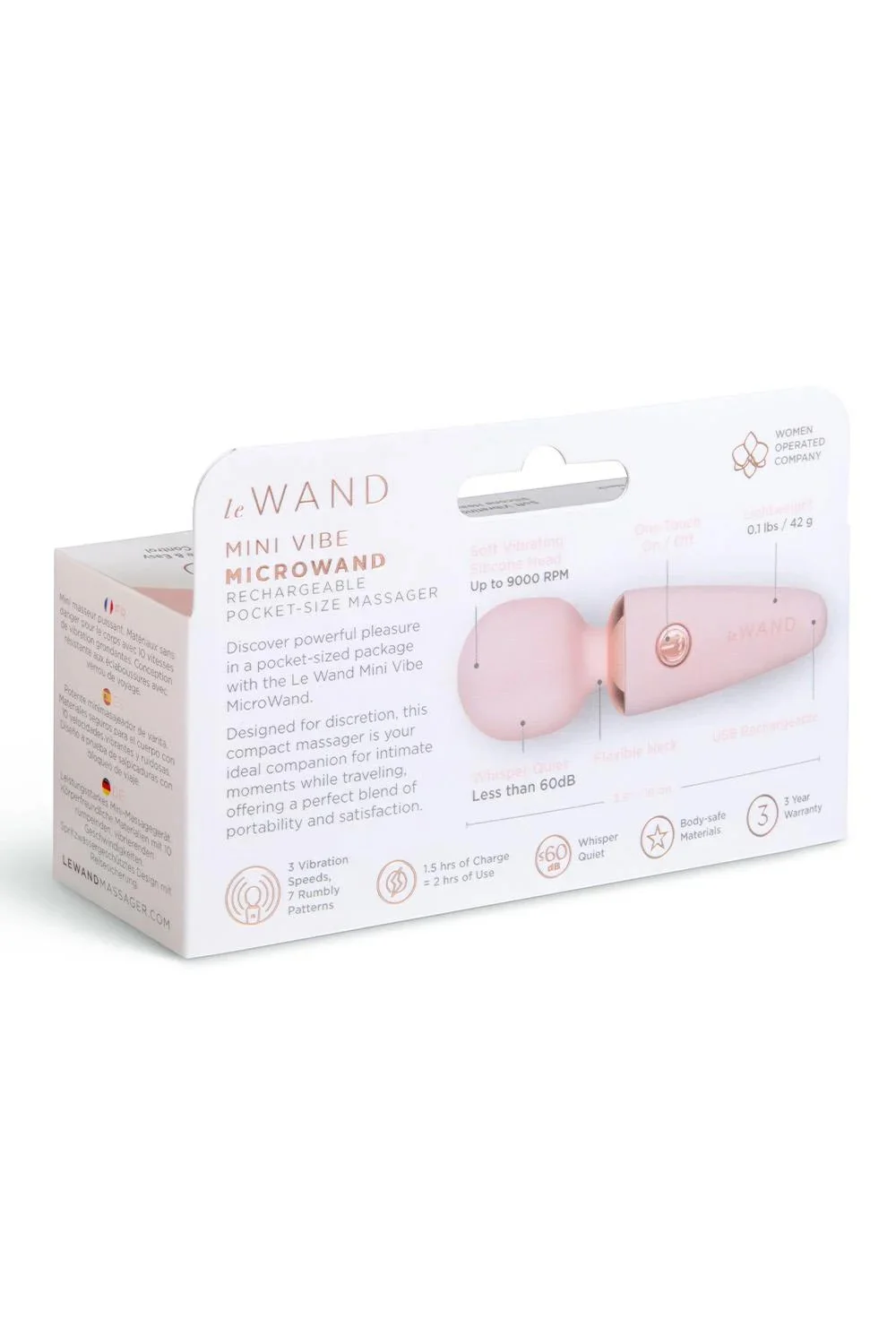 Le Wand Mini Wand Microwand Pink - Image 3