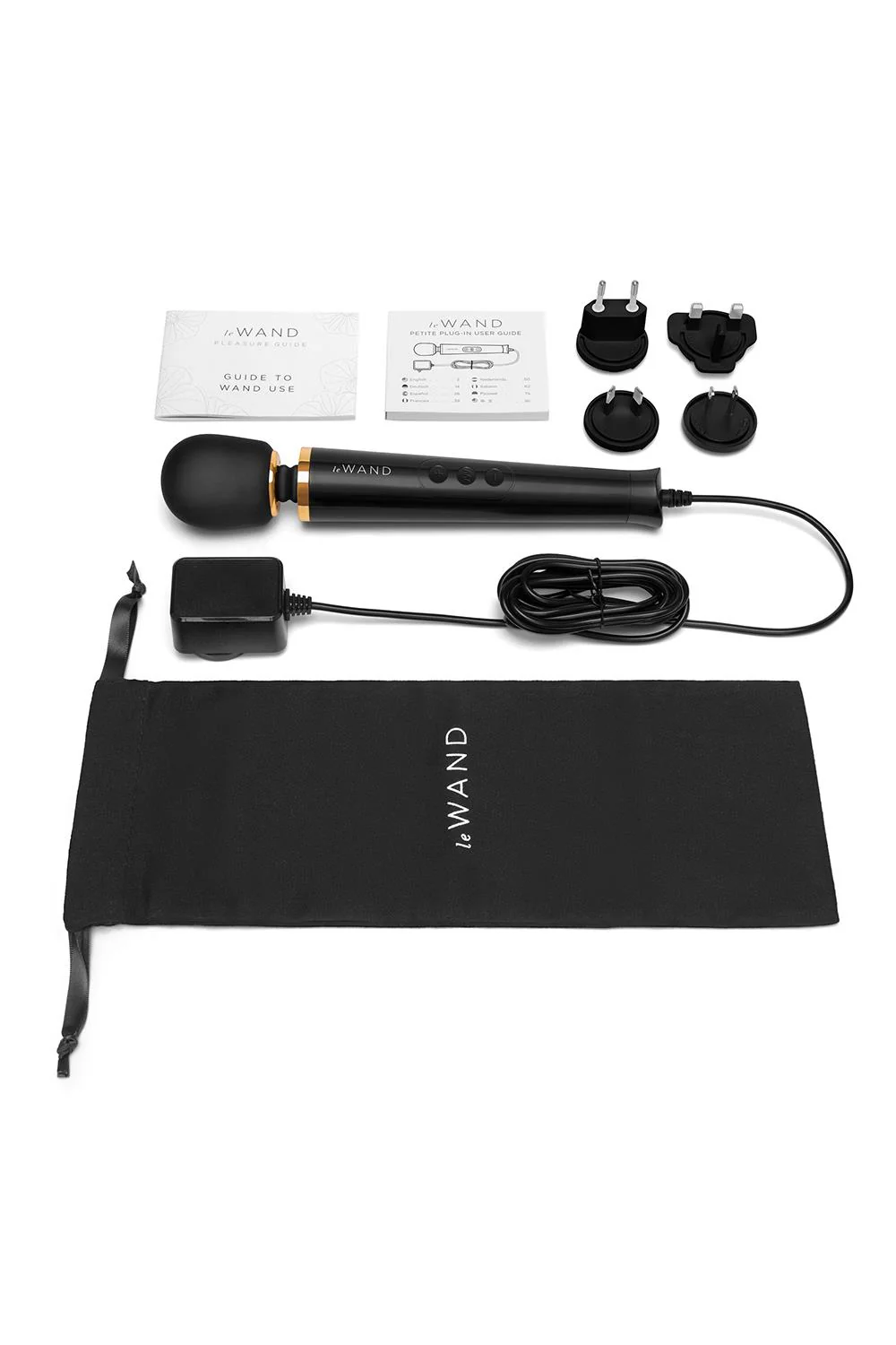 Le Wand Petite Plug In Massager Black - Image 4