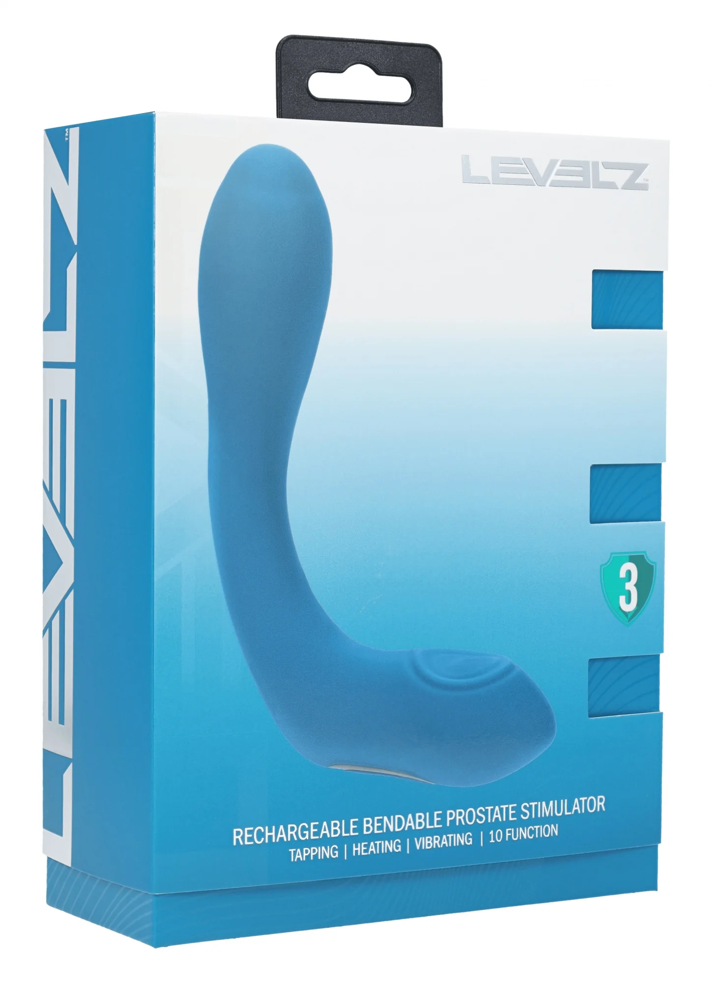 Levelz Vibrating Heating Bendable Tapping Prostate Stimulator