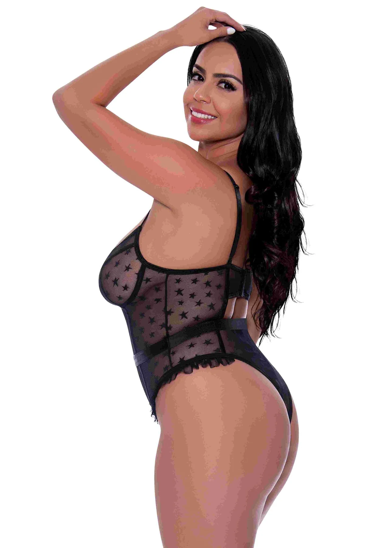 Exposed Love Star Teddy Black 2XL - Image 4