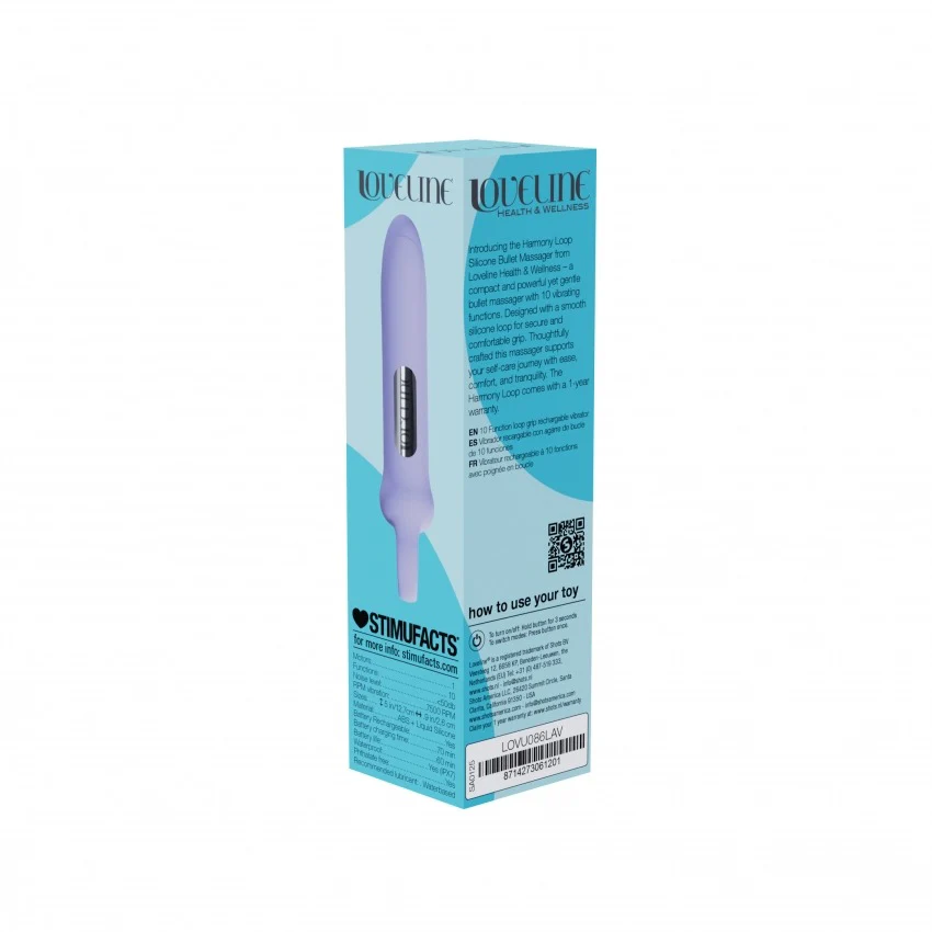 Loveline Harmony Loop Bullet Vibe Lavender - Image 4
