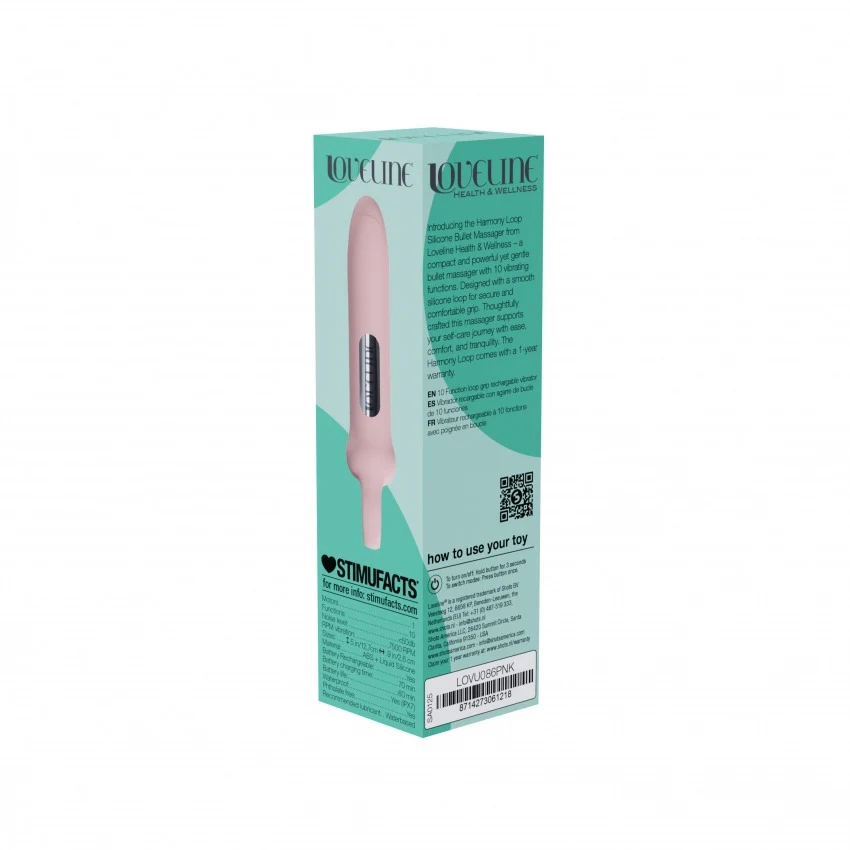 Loveline Harmony Loop Bullet Vibe Pink - Image 4