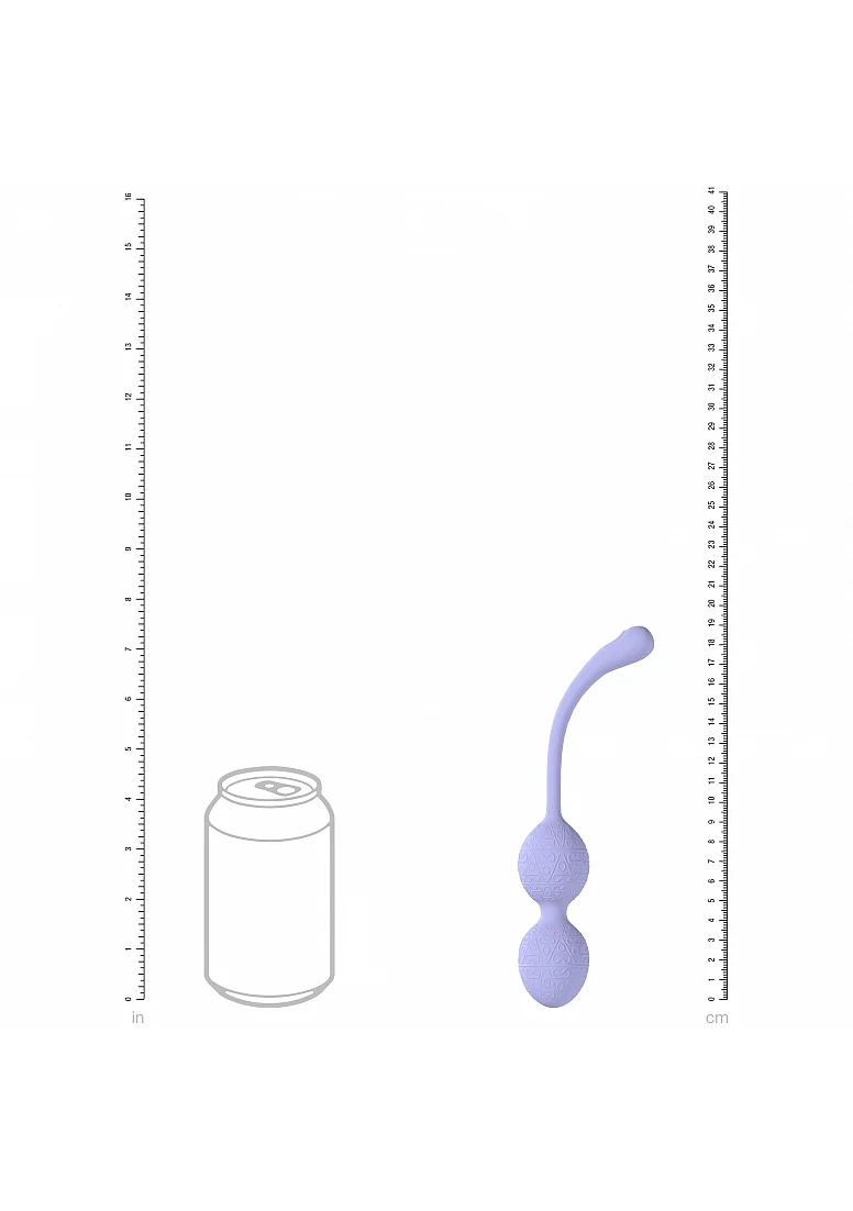 Loveline Pelvifit Kegel Beads Lavender - Image 5
