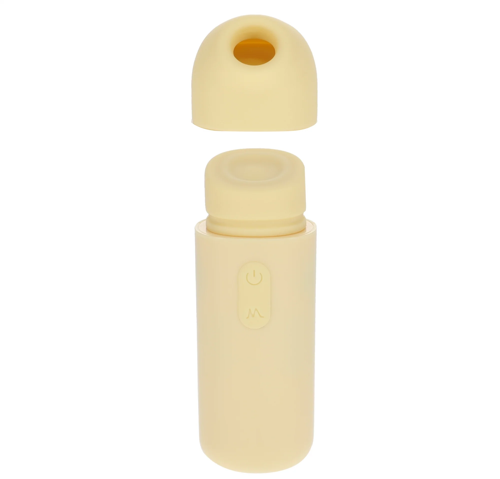 Loveline Sweetie Removable Head Clitoral Air Pulse Vibe Yellow - Image 3