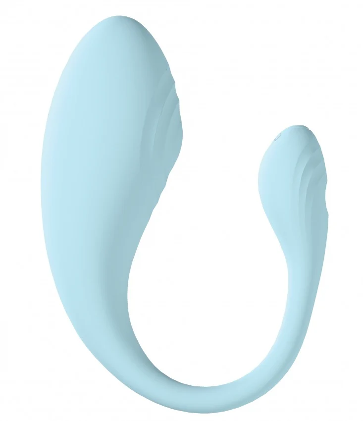 Loveline Wave C-Shaped G-Spot Vibe Blue - Image 2