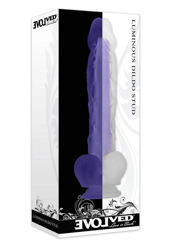 Evolved Luminous Dildo Stud 10"