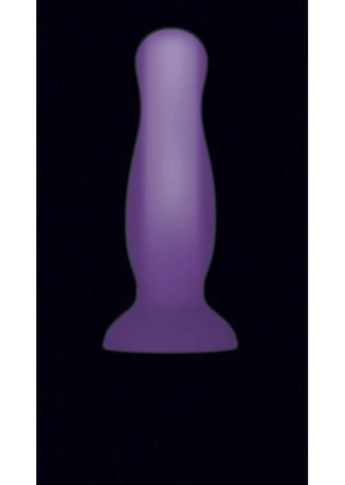 Luminous Plug Medium Purple - Glow in the Dark - Image 3