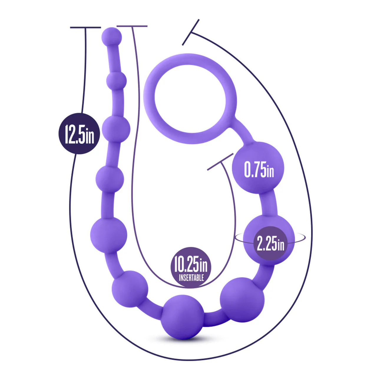 Luxe Silcone 10 Beads anal Play - Image 5