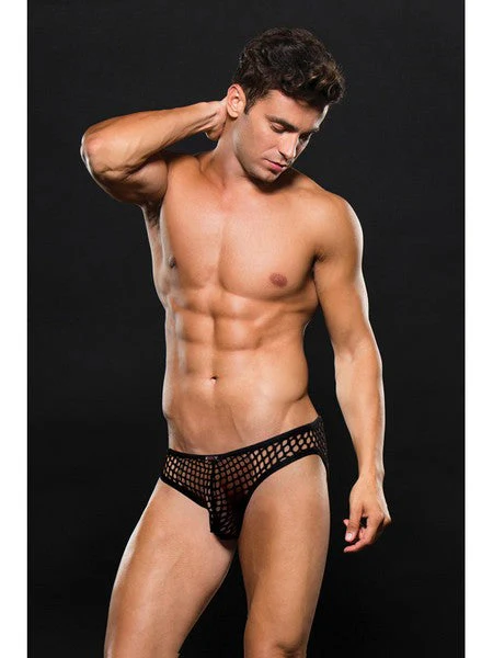 Envy Mens Modern Bikini E089 Black M/L