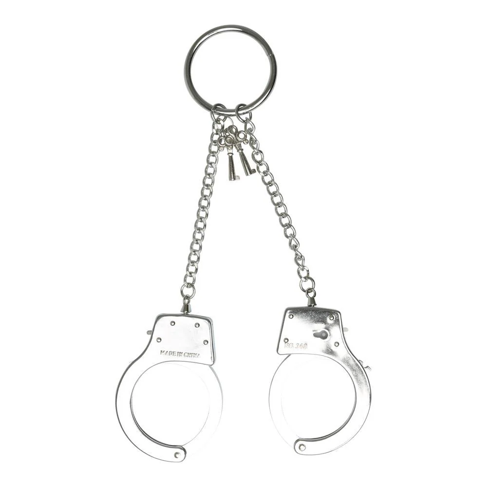 S&M Ring Metal Handcuffs - Image 3
