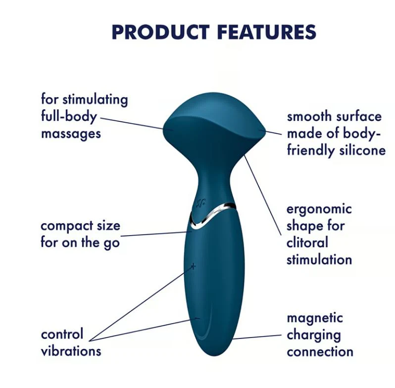 Satisfyer Mini Wand-er Blue - Image 3
